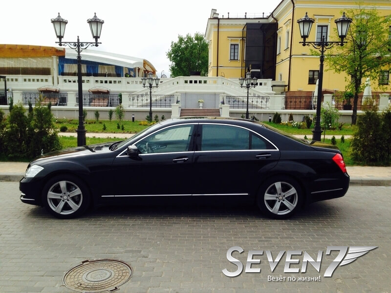Аренда Mercedes S-класс W221 long restyling в Минске 3